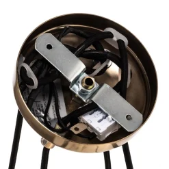 Lysekrone Ressa Ø 59 cm messing antik, 4 lyskilder.