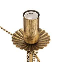 Lysekrone Tori 6, 6 lyskilder, guld