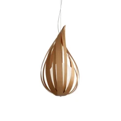 LZF Raindrop mini pendellampe, kirsebær