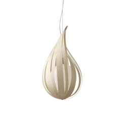 LZF Raindrop mini pendellampe, elfenben