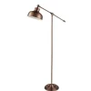 Macbeth gulvlampe, metal, kobber