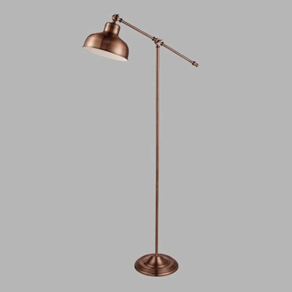 Macbeth gulvlampe, metal, kobber