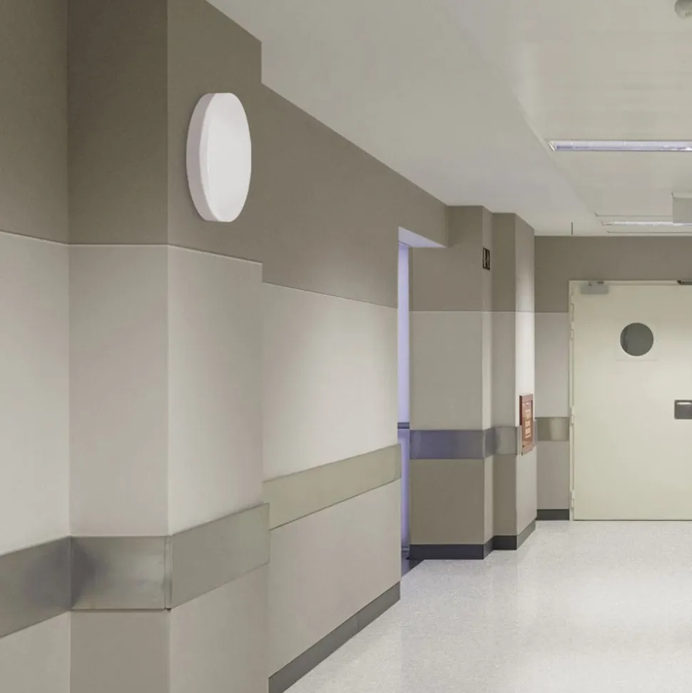 Madison LED-loftslampe til badeværelset med bevægelsesdetektor