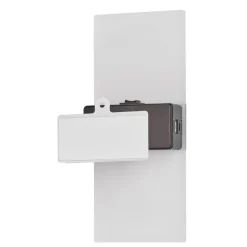 Magnetics LED-væglampe, sort, 22,5 cm høj
