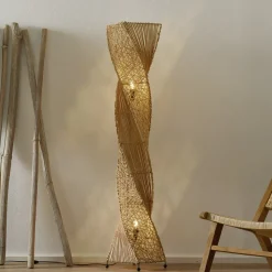 Marco gulvlampe, drejet, 150 cm