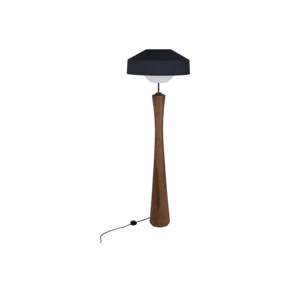 MARKET SET Mokuzaï gulvlampe, højde 170cm suna-grå