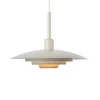 Markslöjd Hængelampe Piny, beige, Ø 35 cm, metal, E27