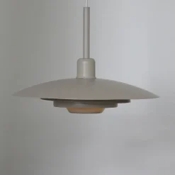 Markslöjd Hængelampe Piny, beige, Ø 35 cm, metal, E27