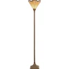 Marla - gulvlampe i Tiffany-stil