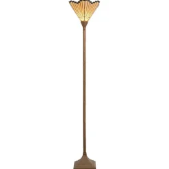 Marla - gulvlampe i Tiffany-stil