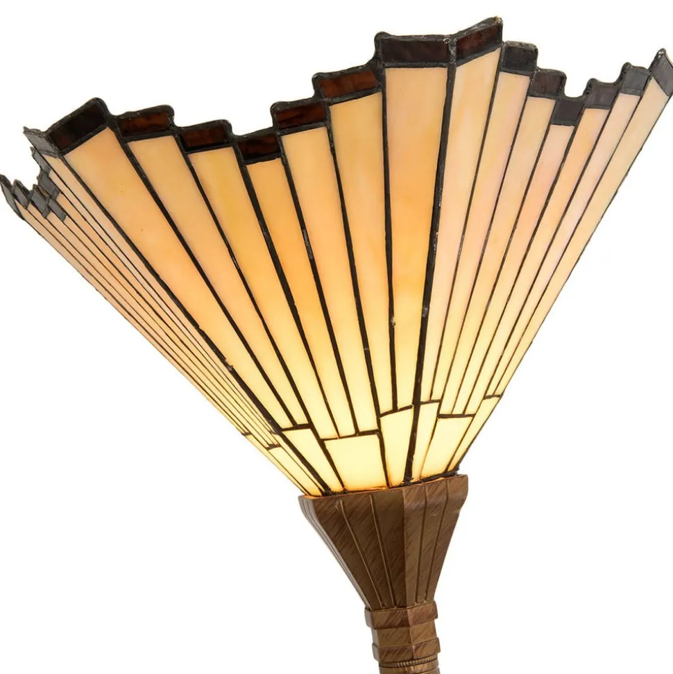 Marla - gulvlampe i Tiffany-stil