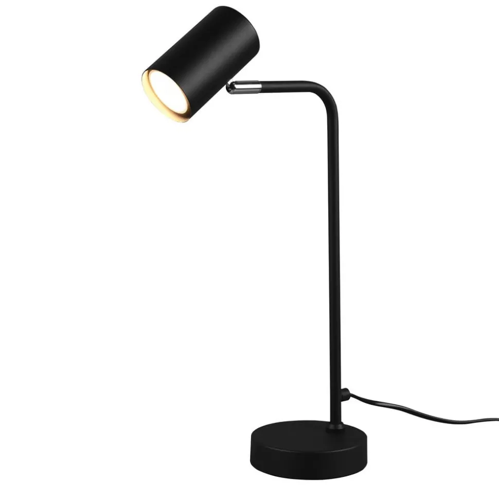 Marley bordlampe, sort, højde 45 cm, metal