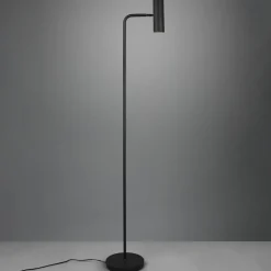 Marley gulvlampe, sort, højde 151 cm, metal