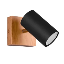 Marley vægspot, mat sort