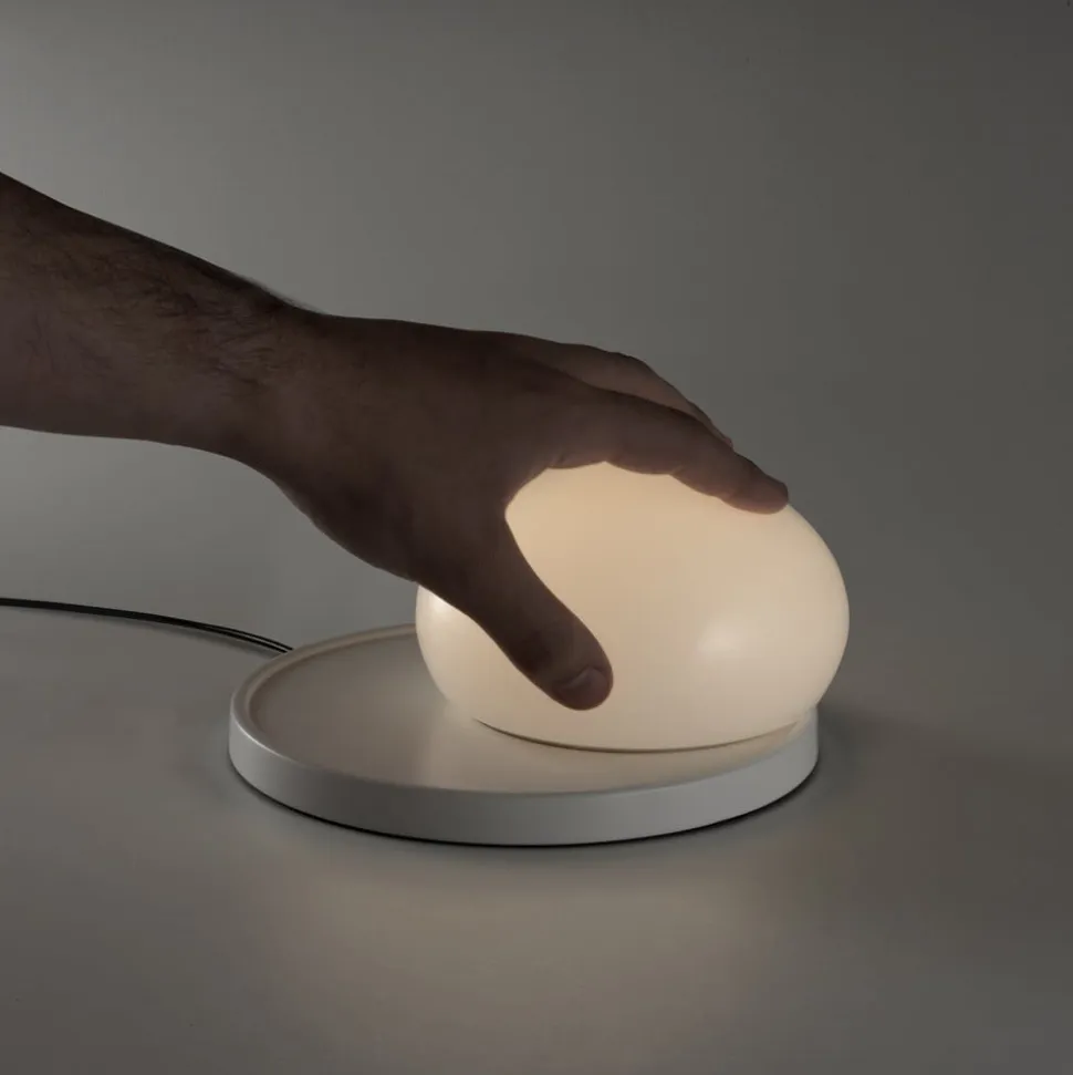 MARSET Bolita LED-bordlampe, kan dæmpes, hvid