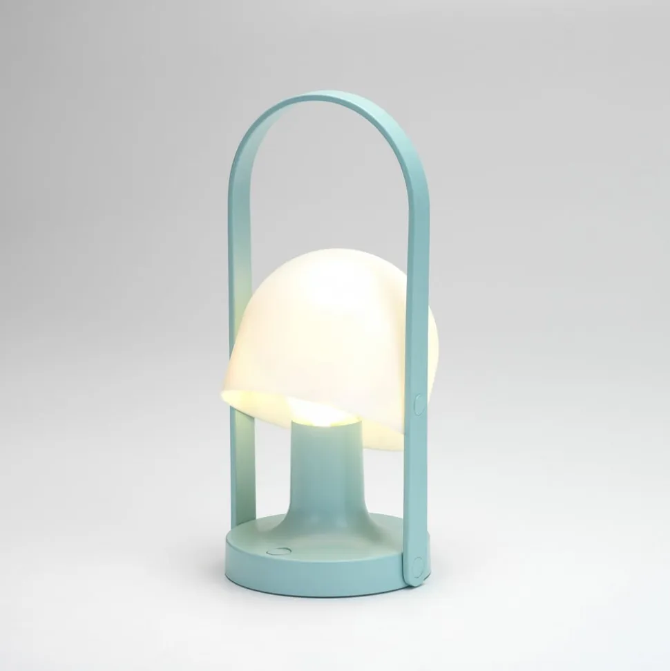 MARSET FollowMe LED-bordlampe, batteri, blå