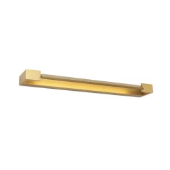 Marylin væglampe til badeværelset, længde 60 cm, guld, aluminium