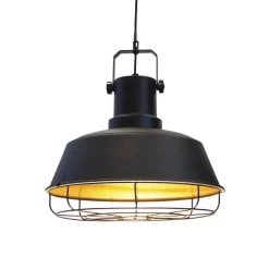 Mason hængelampe, sort, Ø 41 cm, metal, E27