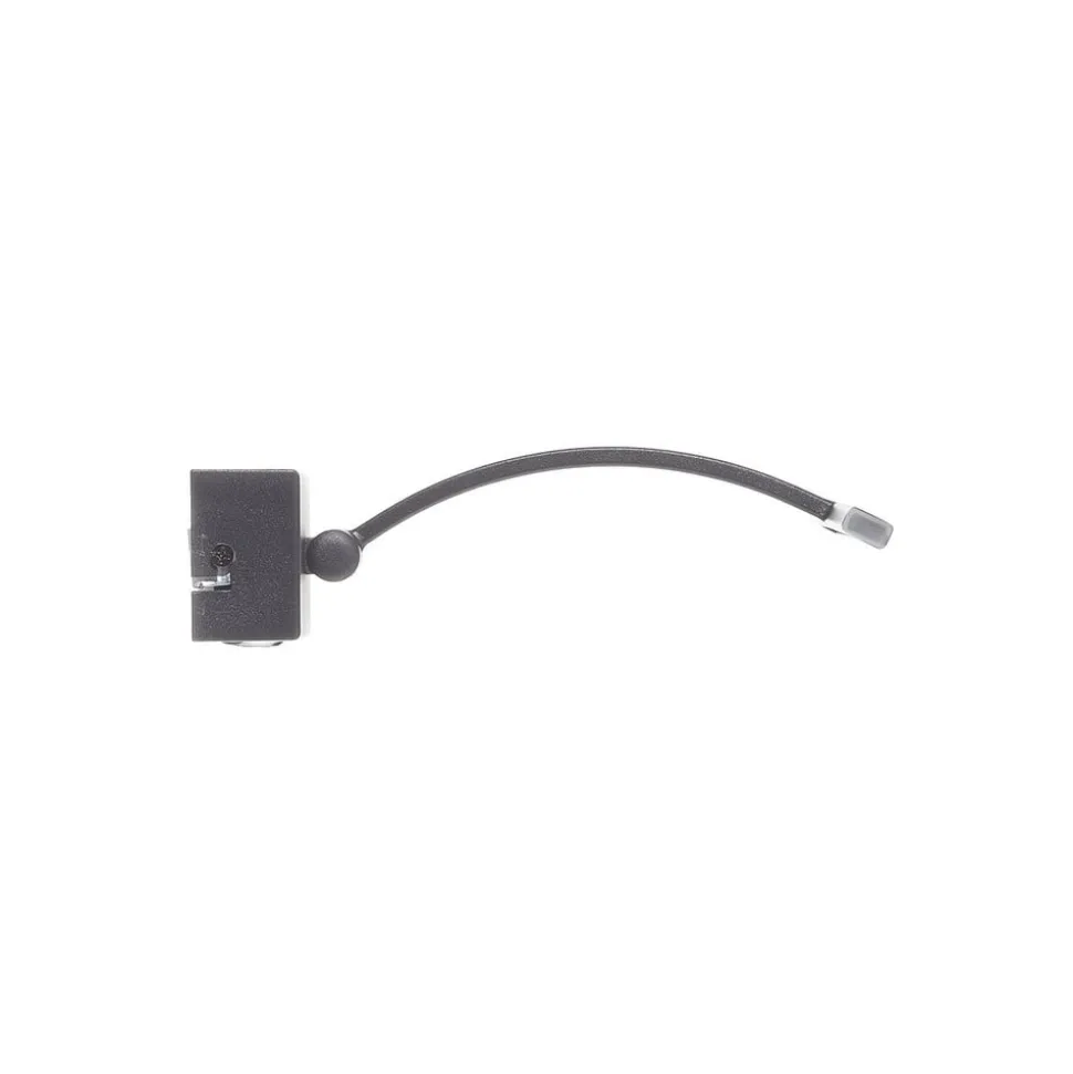 Matisse LED-væglampe, bredde 34 cm, sort
