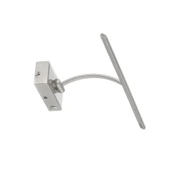 Matisse LED-væglampe, bredde 45 cm, sølv