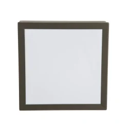 Matteo udendørs loftlampe, 2 x E27, IP44, antracit