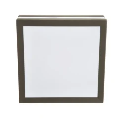 Matteo udendørs loftlampe, 2 x E27, IP44, antracit