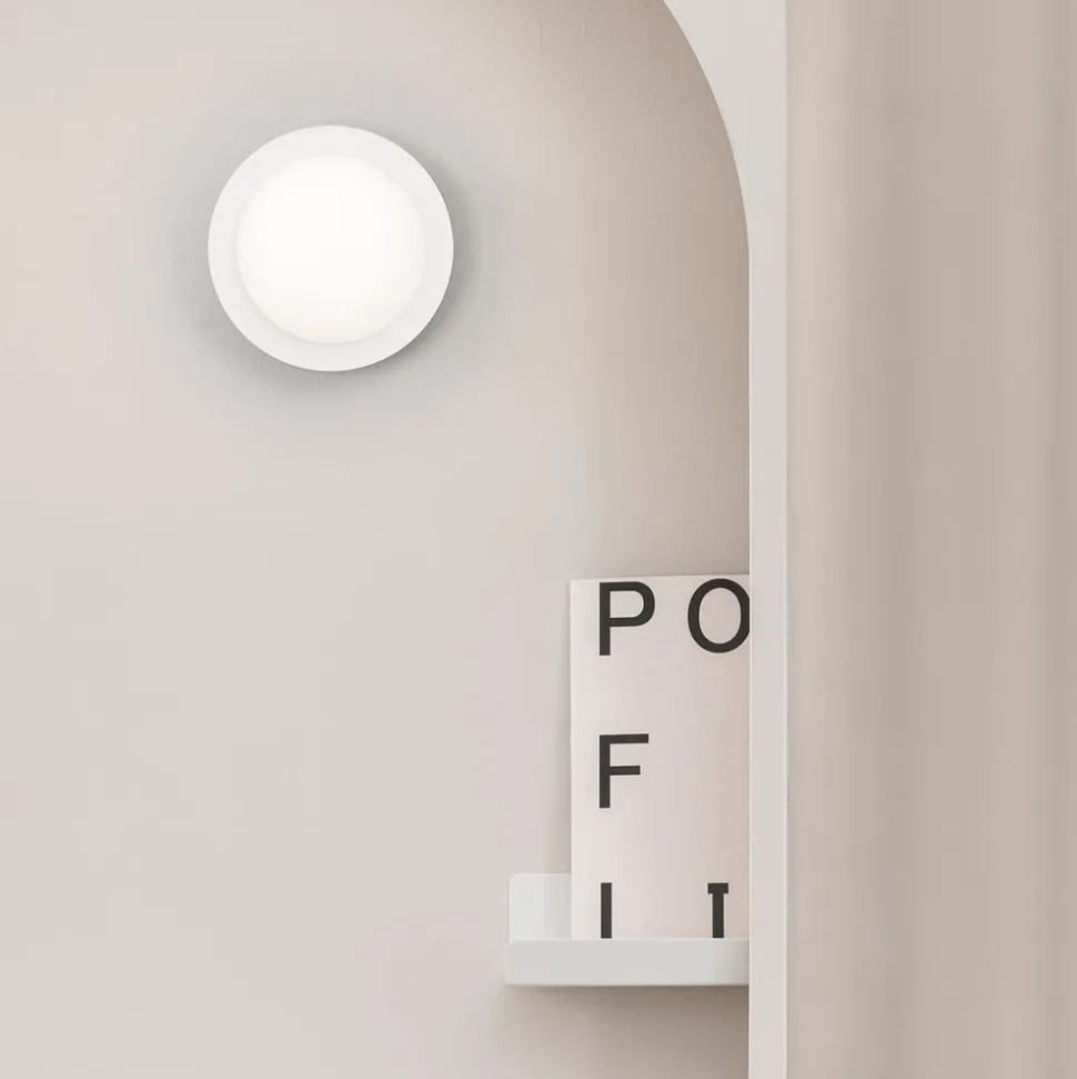 May LED-væglampe, IP44, hvid