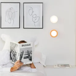 May LED-væglampe, IP44, hvid