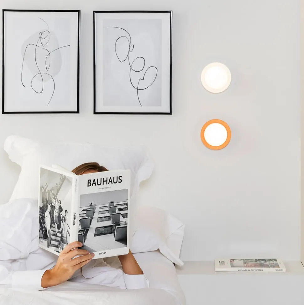 May LED-væglampe, IP44, hvid