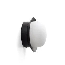May LED-væglampe, IP44, sort