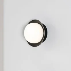 May LED-væglampe, IP44, sort