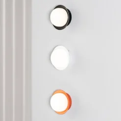 May LED-væglampe, IP44, sort
