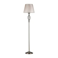 Maytoni Grace gulvlampe, 1 lyskilde, messing/beige