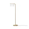Maytoni gulvlampe Cabaret, messing, højde 126,5 cm