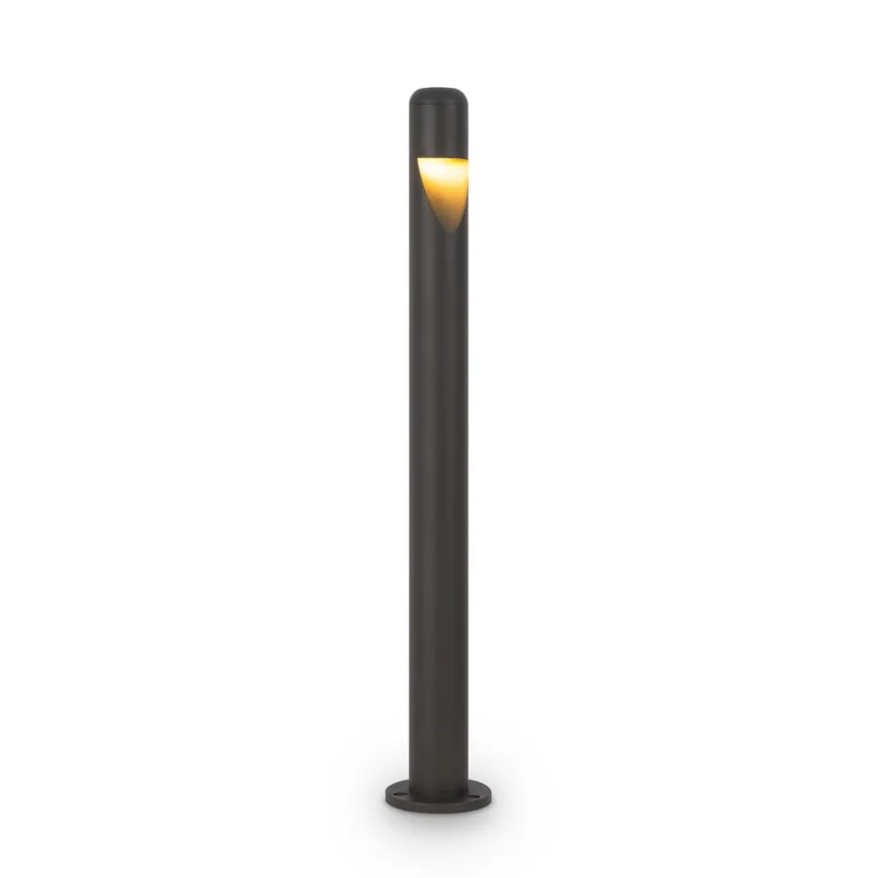 Maytoni Hagen LED-gadelampe, 3000K, grafit