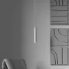 Maytoni hængelampe Calipso, hvid, Ø 5,6 cm, aluminium, GU10