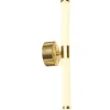 Maytoni LED-væglampe Axis, guldfarvet, højde 35,6 cm