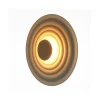 Maytoni LED-væglampe Nami, grøn-beige, Ø 40 cm, aluminium