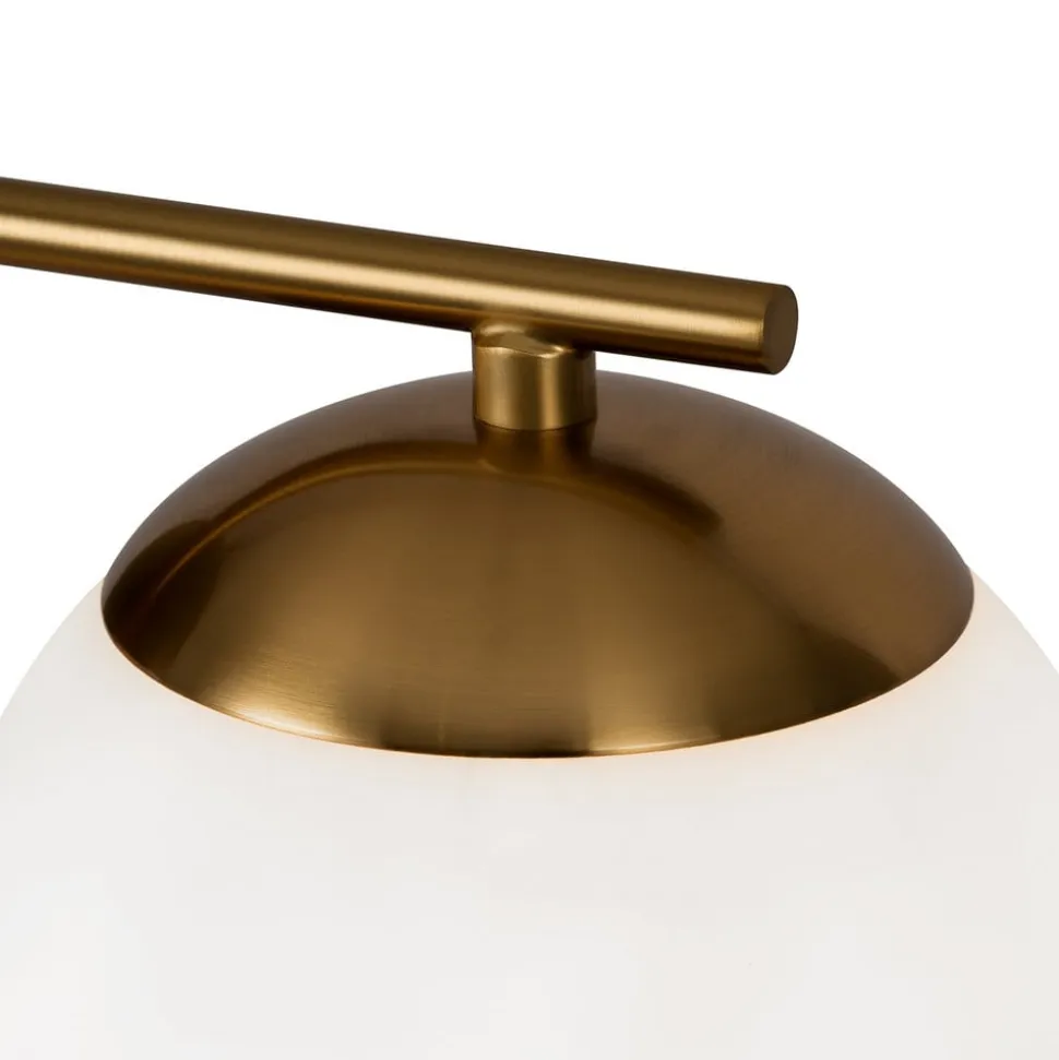 Maytoni Marble væglampe med glasskærm