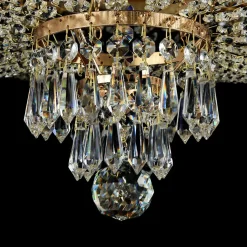 Maytoni Palace lysekrone med krystalskærm