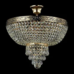 Maytoni Palace lysekrone med krystalskærm