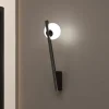 Maytoni væglampe Kazmir, sort, højde 35 cm, metal
