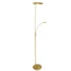 Med dæmper og læselampe - Zenith LED-gulvlampe