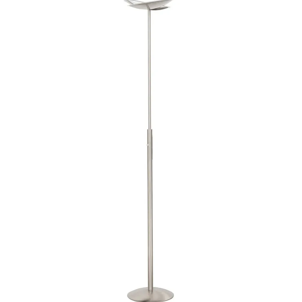 Med todelt skærm – LED-gulvlampe Sapporo