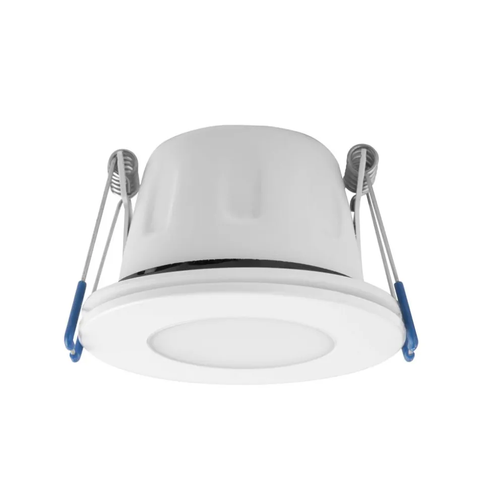 MEGAMAN LED-indbygningsspot Tego Slim, 10-pak, 4.000 K, hvid