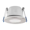 MEGAMAN LED-indbygningsspot Tego Slim, 10-pak, 2.800 K, nikkel