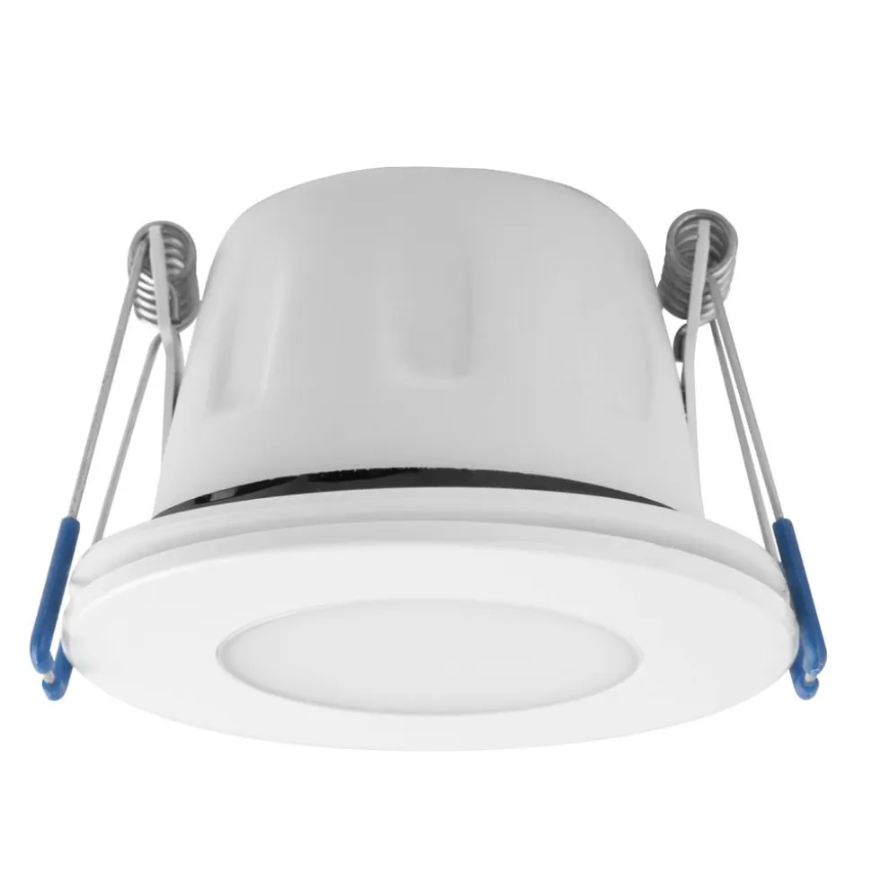 MEGAMAN LED-indbygningsspot Tego Slim, 4.000 K, hvid, IP65, 1 stk