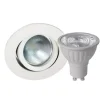 Megatron DecoclicSet indbygn.spot GU10 5,2 W hvidt