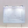 Megatron il Nostro LED-spejllampe med klemme, krom