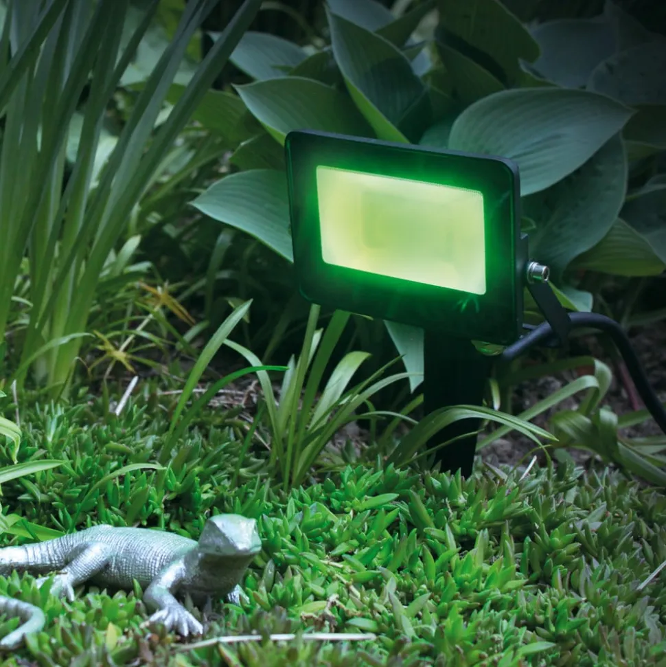 Megatron LED udendørs spotlight MT69070, RGBW